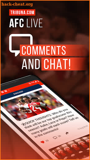 AFC Live – Not official app for Arsenal FC fans screenshot