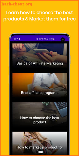 Affiliate Marketing Masterclass -Make Money Online screenshot