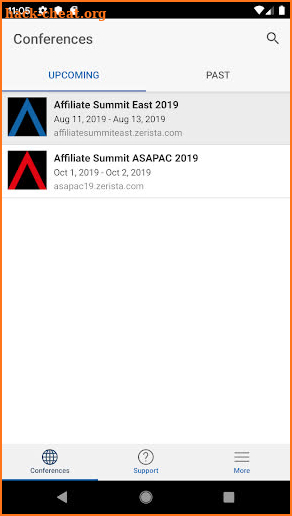 Affiliate Summit Conference screenshot