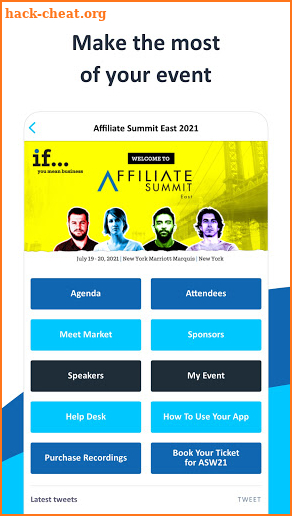 Affiliate Summit East 2021 screenshot