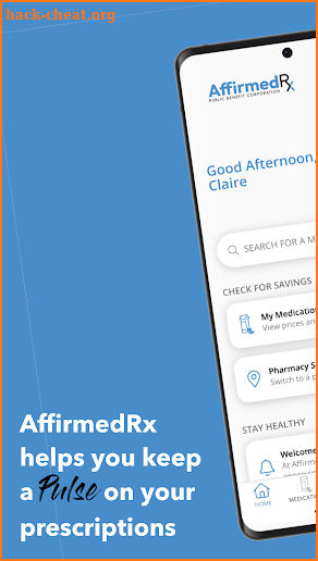 AffirmedRx Pulse screenshot