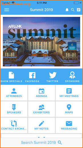 AFFLINK Summit 2019 screenshot