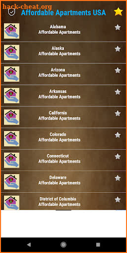 Affordable and Low Cost Apartments Listings - USA screenshot
