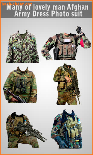 Afghan Army Suit Editor - Uniform changer 2019 screenshot