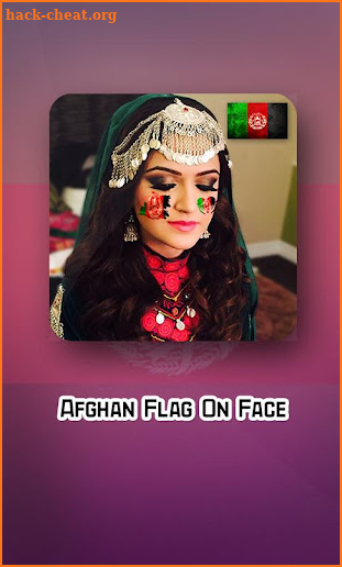 Afghan Flag On Face - New Faceflag Photo maker screenshot