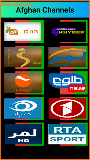 Afghan Live TV Channels screenshot