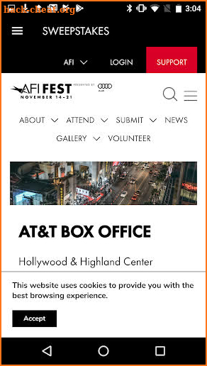 AFI FEST presented by Audi screenshot