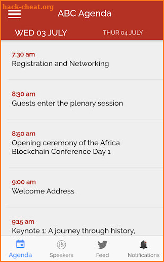 Africa Blockchain Conference screenshot