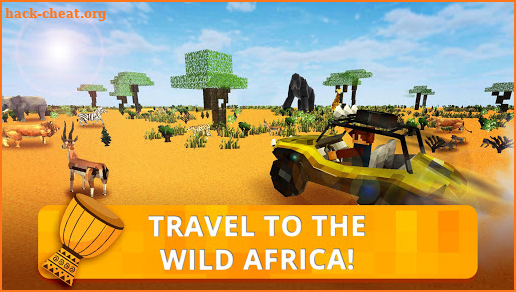 Africa Craft: City Building & Savanna Safari Games screenshot