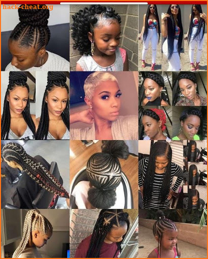 Africa Hairstyle step by step screenshot