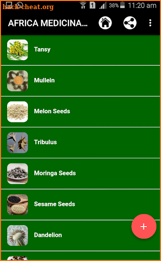Africa Medicinal Seeds screenshot
