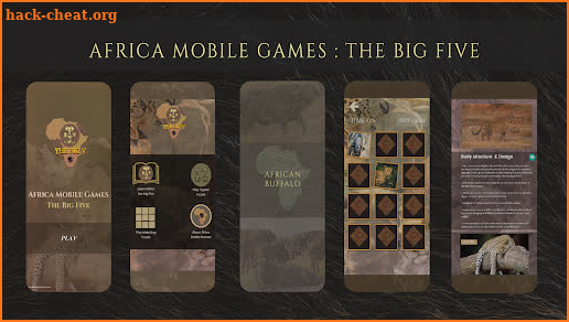 Africa Mobile Games : Big Five screenshot
