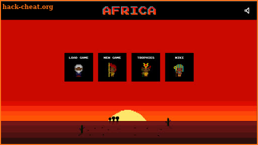 Africa Quest 8-bit RPG screenshot