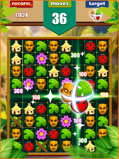 Africa Quest Free Match 3 screenshot
