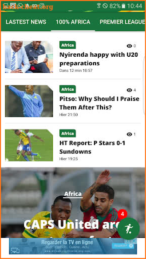 Africa Sports 24 screenshot