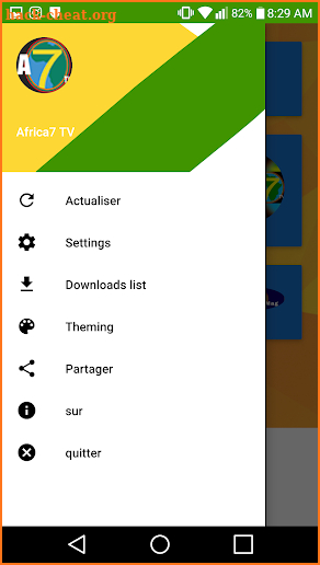 Africa7 TV screenshot