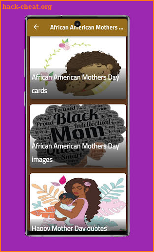 African American Mothers Day screenshot