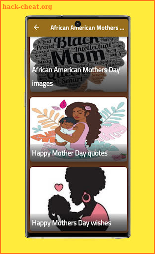 African American Mothers Day screenshot