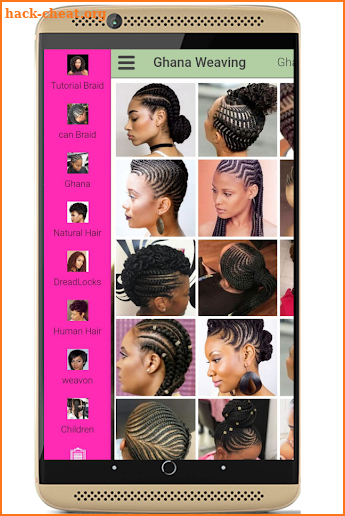 African Braid Styles Fashion Women 2018 screenshot
