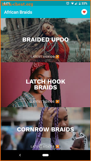 African Braided Hairstyles screenshot