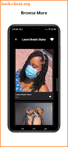 African Braids Hairstyle 2023 screenshot