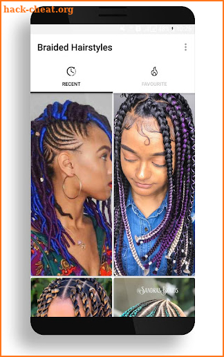 African Braids Hairstyles screenshot