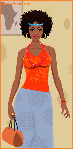 African Fashion Dress Up Game screenshot