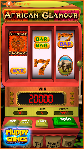 African Glamour Free Casino Slots screenshot