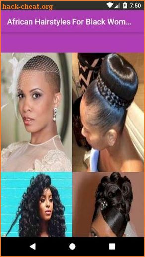 African Hairstyles For Black Women 2018 screenshot