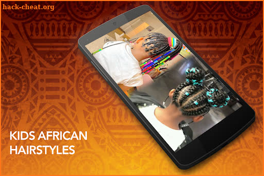 African Kids Hairstyle screenshot