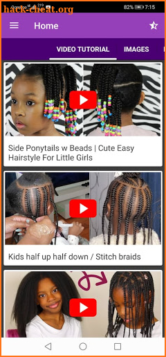 African Kids Hairstyle screenshot