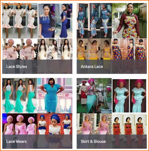 African Lace Fashion & Style 2018 screenshot