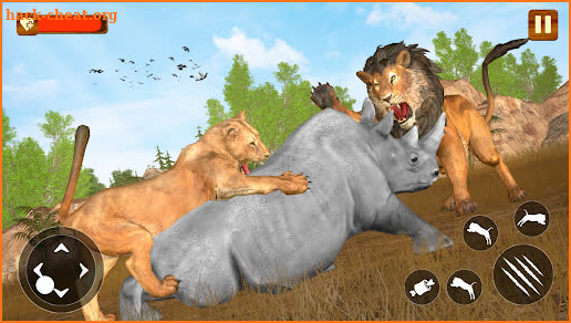 African Lion - Wild Lion Games screenshot