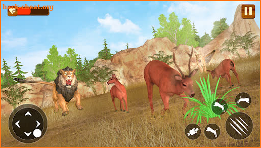 African Lion - Wild Lion Games screenshot
