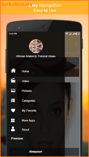 African MakeUp Tutorial Ideas screenshot