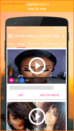 African MakeUp Tutorial Ideas screenshot