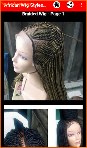 African Wig Styles and Design 2019 (NEW) screenshot
