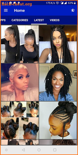 African Woman Hairstyle ❤❤❤ screenshot
