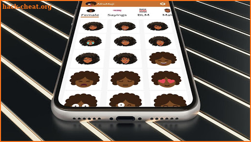 AfroEmoji : Your black and brown sticker and emoji screenshot