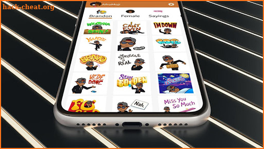 AfroEmoji : Your black and brown sticker and emoji screenshot