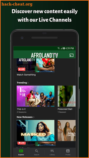 AfroLandTV screenshot