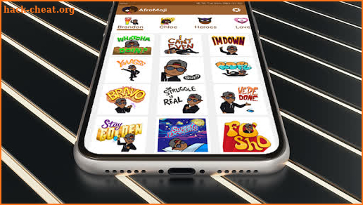 AFROMOJI : Black and Brown Emoji Stickers screenshot