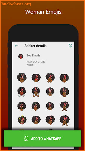 AfroMojis: African Melanin Stickers, Black Emojis screenshot