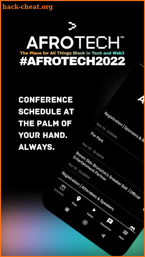 AfroTech Conference screenshot