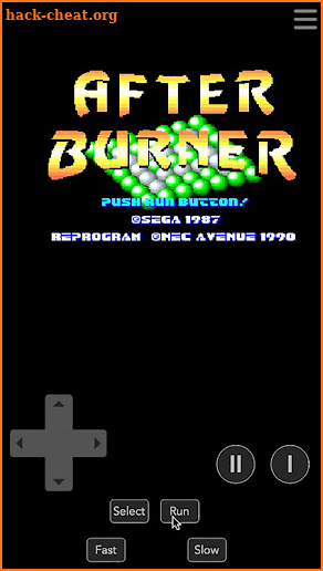 After Burner II PCE screenshot