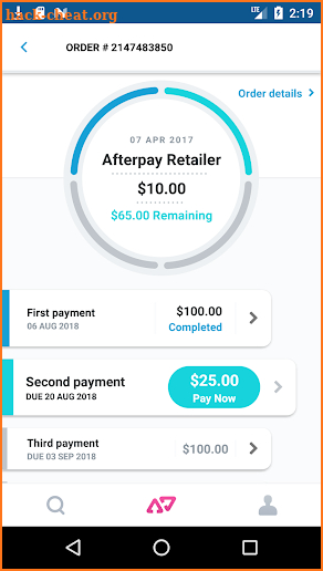 Afterpay - Shop Now, Pay Later screenshot