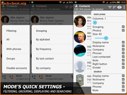 AG Contacts, Premium edition screenshot