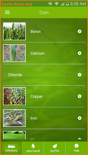 Ag PhD Deficiencies screenshot