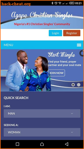 Agape Christian Singles screenshot