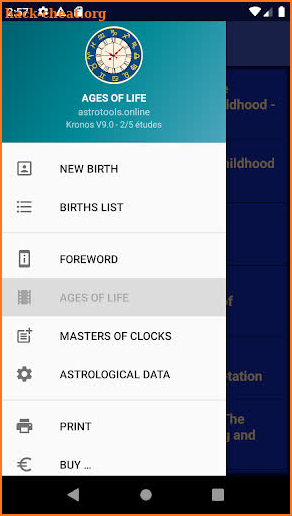 AGE AND KEY PERIODS OF YOUR LIFE FROM BIRTH TO 84 screenshot